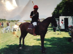 Roger and Smurf the Polo Pony